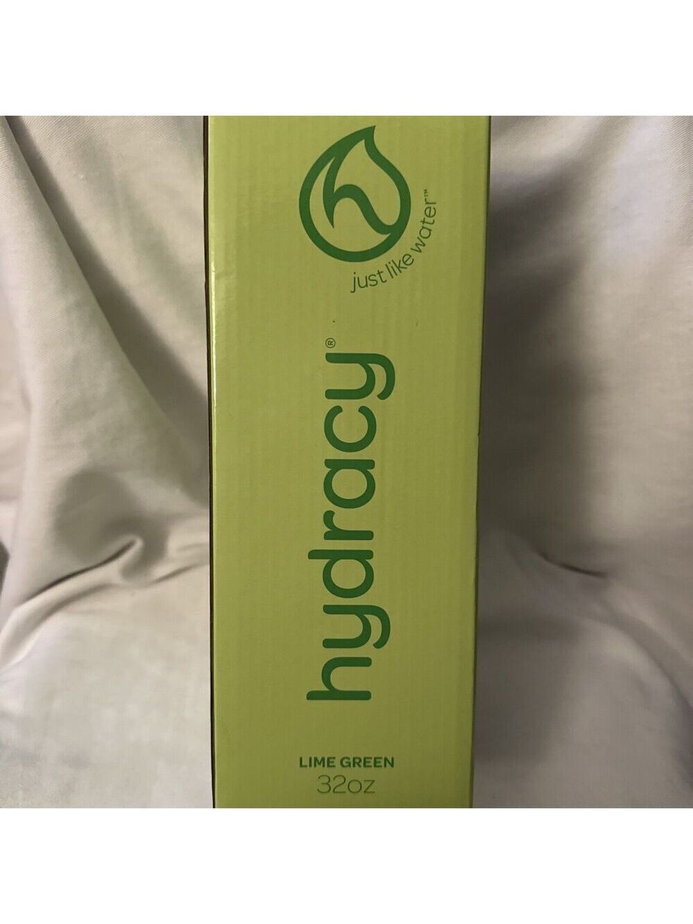 Hydracy Fruit Infuser Water bottle 32 oz. Aqua Green Sleeve Edition No Box!